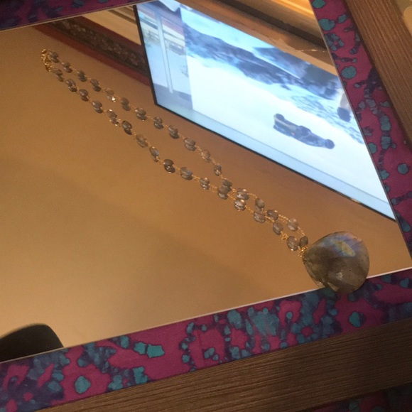 Labradorite necklace - Picture 7 of 8